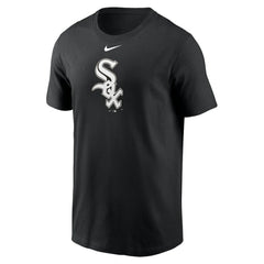 Chicago White Sox Fuse Large Logo T-Shirt - Black | Nike