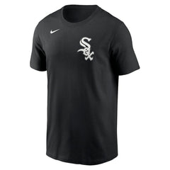 Chicago White Sox Fuse Wordmark T-Shirt - Black | Nike