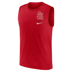 St. Louis Cardinals Lightweight Dri-FIT Muscle Tank Top - Red | Nike