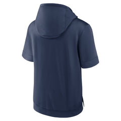 Houston Astros Tri Code Lockup Short Sleeve Pullover Hoodie - Navy | Nike