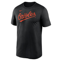 Baltimore Orioles Legend Fuse Wordmark T-Shirt - Black | Nike