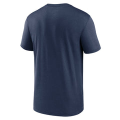 Milwaukee Brewers Legend Fuse Wordmark T-Shirt - Navy | Nike