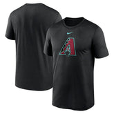 Arizona Diamondbacks Legend Fuse Large Logo Dri-FIT T-Shirt - Black | Nike