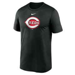 Cincinnati Reds Legend Fuse Large Logo Dri-FIT T-Shirt - Black | Nike