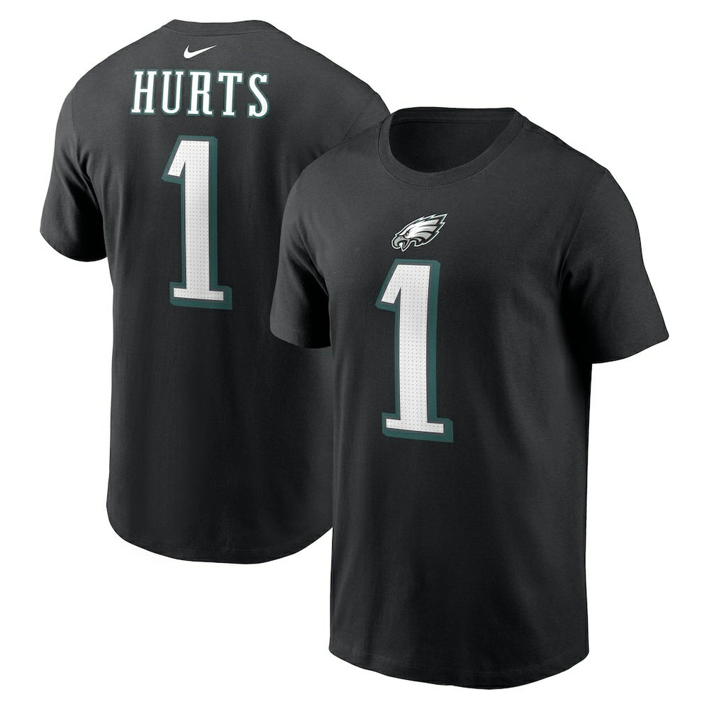NFL Philadelphia Eagles Jalen Hurts Player Name & Number T-Shirt