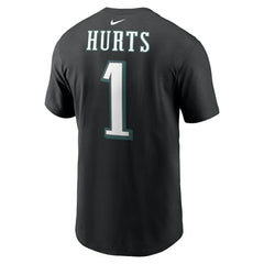 NFL Philadelphia Eagles Jalen Hurts Player Name & Number T-Shirt