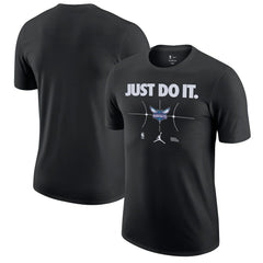 Charlotte Hornets Just Do It T-Shirt - Black | Nike shop