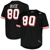 NFL San Francisco 49ers Jerry Rice Big & Tall Mesh Player Name & Number Top
