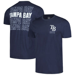 Tampa Bay Rays Hang Back Franklin T-Shirt - Navy | 47 brand