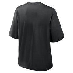 Chicago White Sox Women's Knockout Boxy T-Shirt - Black | Nike