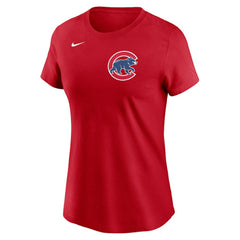 Chicago Cubs Women's Wordmark T-Shirt - Red | Nike