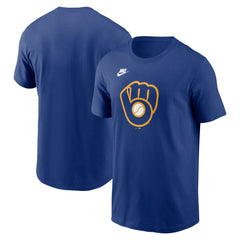 Milwaukee Brewers Cooperstown Collection T-Shirt - Royal | Nike