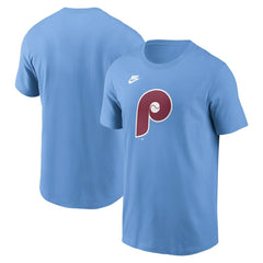 Philadelphia Phillies Cooperstown Collection T-Shirt - Light Blue | Nike