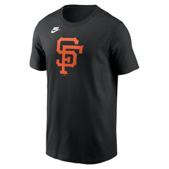 San Francisco Giants Cooperstown Collection T-Shirt - Black | Nike