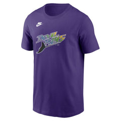 Tampa Bay Rays Cooperstown Collection T-Shirt - Purple | Nike