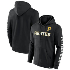 Pittsburgh Pirates Ace Hoodie Full-Zip Sweatshirt - Black