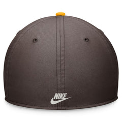 San Diego Padres Cooperstown Collection Rewind Swooshflex Performance Hat - Brown/Gold | Nike