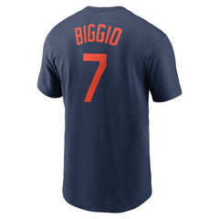 Craig Biggio Houston Astros Cooperstown Collection Fuse Name & Number T-Shirt - Navy | Nike