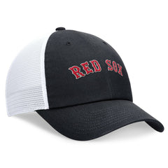 Boston Red Sox Wordmark Adjustable Trucker Hat - Navy | Nike