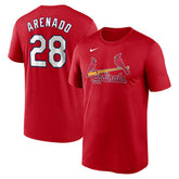 Nolan Arenado St. Louis Cardinals Legend Name & Number Performance T-Shirt - Red | Nike