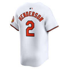 Gunnar Henderson Baltimore Orioles Home Limited Player Jersey - White | Nike
