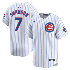 Dansby Swanson Chicago Cubs Home Limited Player Jersey - White | Nike