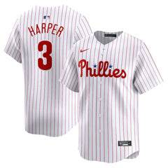 Bryce Harper Philadelphia Phillies Home Limited Player Jersey - White | Nike