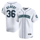 Logan Gilbert Seattle Mariners Home Limited Player Jersey - White | Nike
