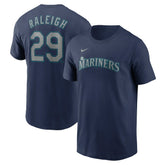 Cal Raleigh Seattle Mariners Fuse Name & Number T-Shirt - Navy | Nike