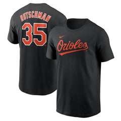 Adley Rutschman Baltimore Orioles Fuse Name & Number T-Shirt - Black | Nike