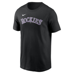 Kris Bryant Colorado Rockies Fuse Name & Number T-Shirt - Black | Nike