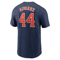 Yordan Alvarez Houston Astros Fuse Name & Number T-Shirt - Navy | Nike