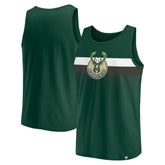 Milwaukee Bucks Wild Game Tank Top - Hunter Green | Fanatics shop