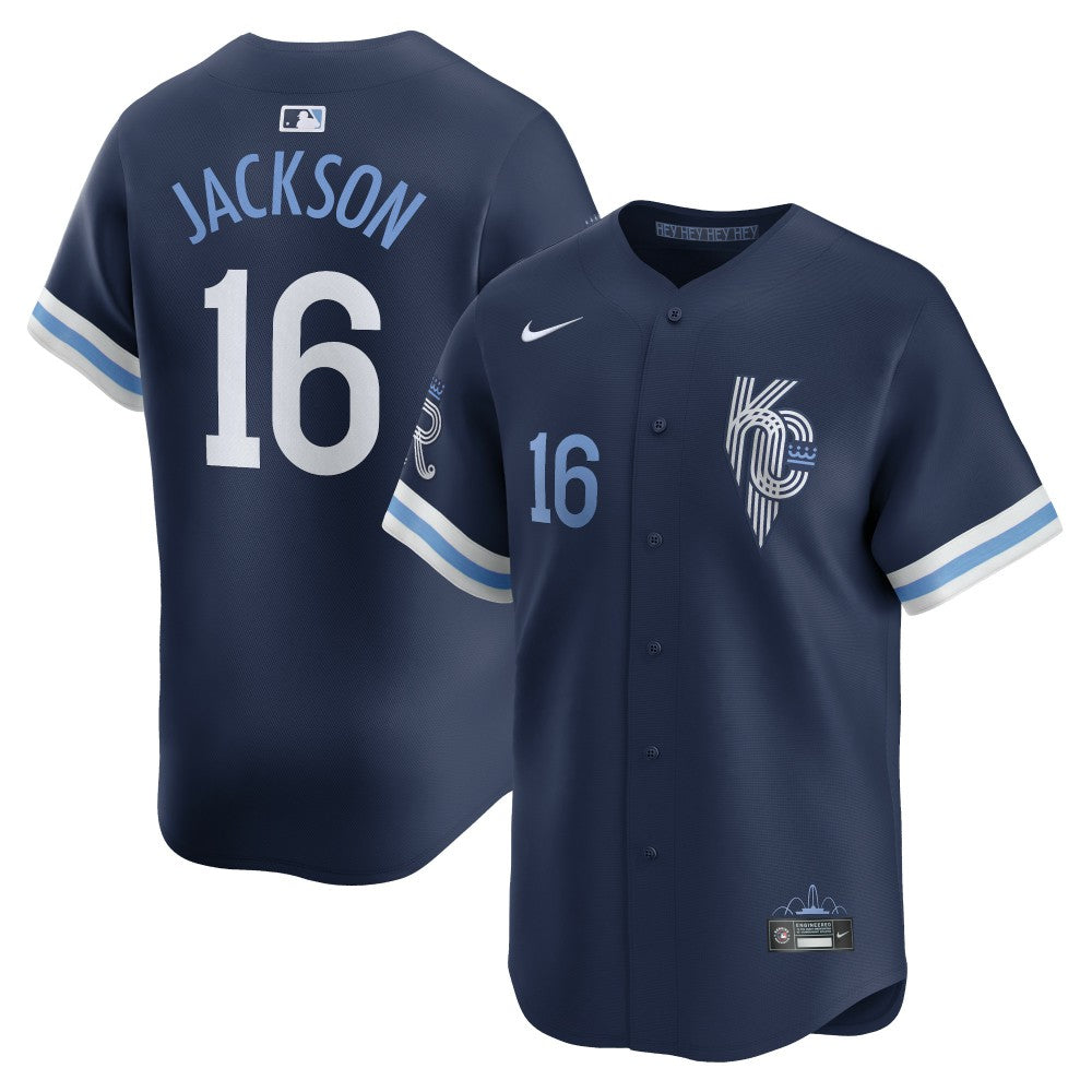 Bo Jackson Kansas City Royals City Connect Retired Player Jersey - Navy | Nike