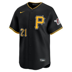 Roberto Clemente Pittsburgh Pirates Alternate Limited Jersey - Black | Nike