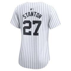 Giancarlo Stanton New York Yankees Women's Home Limited Player Jersey - White | Nike