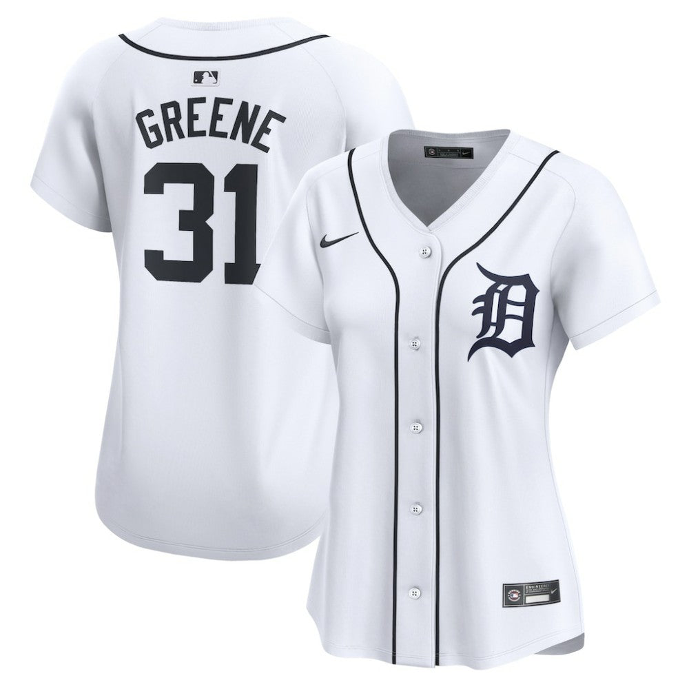Riley Greene Detroit Tigers Women's Home Limited Player Jersey - White | Nike