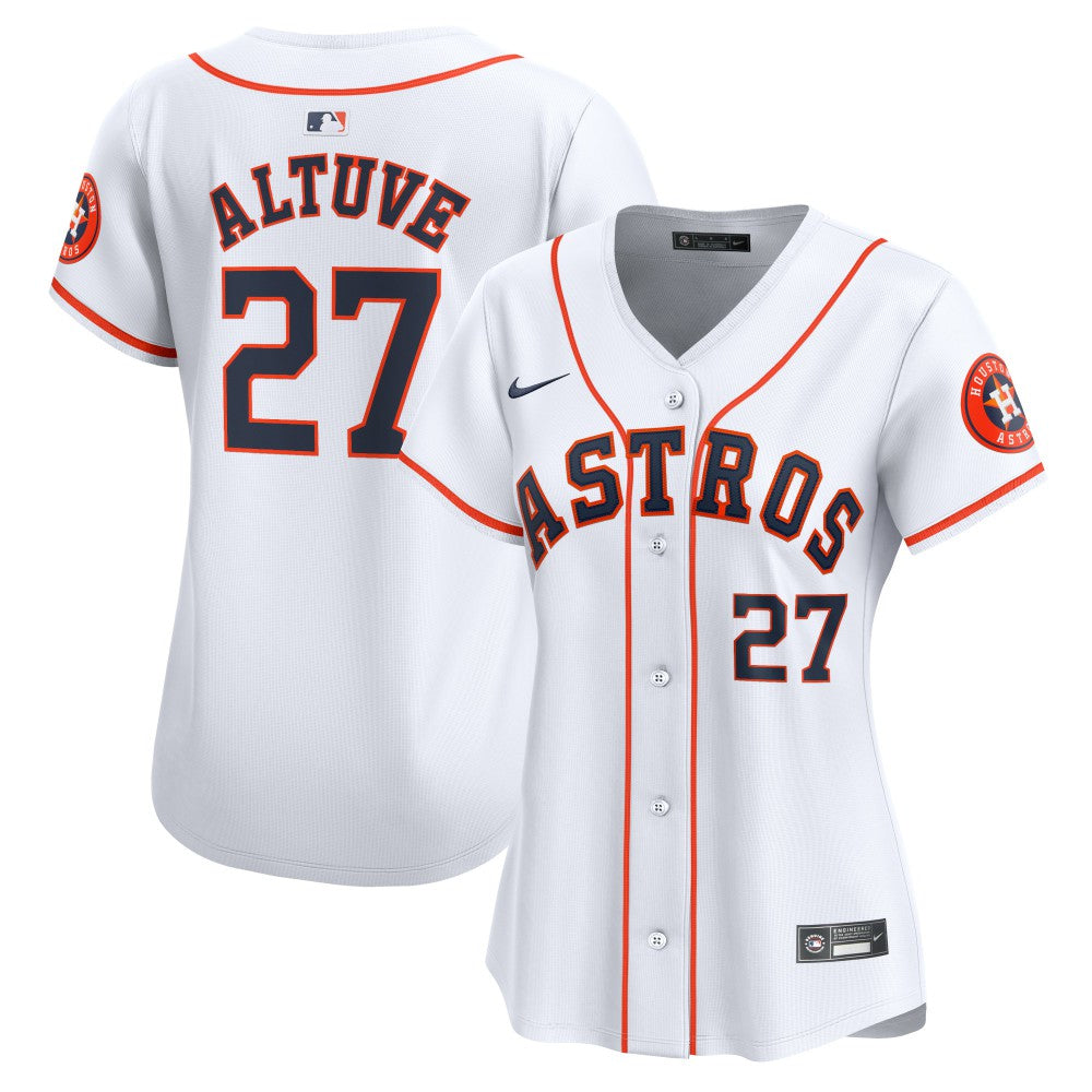 Jose Altuve Houston Astros Women's Home Limited Player Jersey - White | Nike