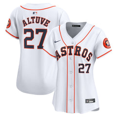 Jose Altuve Houston Astros Women's Home Limited Player Jersey - White | Nike