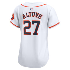 Jose Altuve Houston Astros Women's Home Limited Player Jersey - White | Nike