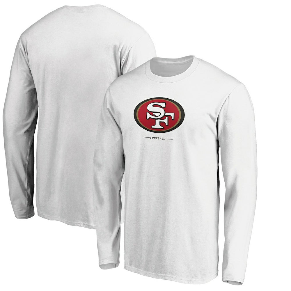 NFL San Francisco 49ers Team Lockup Long Sleeve T-Shirt