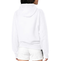 Seattle Mariners G-III 4Her by Carl Banks Women's Heart Fleece Pullover Hoodie - White
