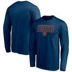 NFL Chicago Bears Squad Throwbacks Long Sleeve T-Shirt