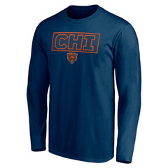 NFL Chicago Bears Squad Throwbacks Long Sleeve T-Shirt