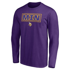 NFL Minnesota Vikings Squad Throwbacks Long Sleeve T-Shirt