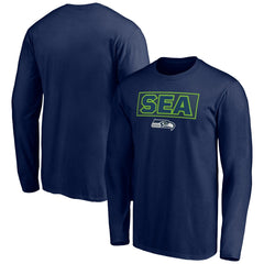 NFL Seattle Seahawks Squad Throwbacks Long Sleeve T-Shirt