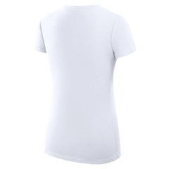 San Francisco Giants G-III 4Her by Carl Banks Women's Super-Slim Fit Lightweight Heart V-Neck T-Shirt - White
