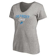 NFL Detroit Lions Women's Depth Chart V-Neck T-Shirt