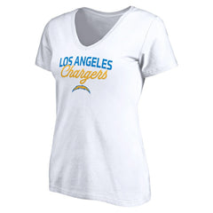 NFL Los Angeles Chargers Women's Depth Chart V-Neck T-Shirt