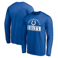 NFL Indianapolis Colts Team Arch Knockout Long Sleeve T-Shirt